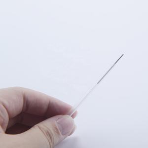 มือเดียวดำเนินการสแตนเลสฝังเข็มเข็มคู่มือหลอด - Product Image 4