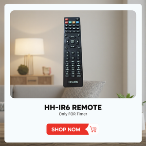 Control Remoto IR LED de Repuesto para Reloj Temporizador Digital de Largo Alcance <span class=keywords><strong>HH</strong></span>-IR6, Programable, con 2 Pilas <span class=keywords><strong>AAA</strong></span> - Product Image 4