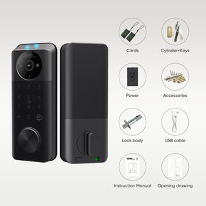 <span class=keywords><strong>Caja</strong></span> de Seguridad Inteligente para <span class=keywords><strong>Llaves</strong></span> con Huella Dactilar y Contraseña, Compatible con la Aplicación Tuya TTLock, para Montaje en Pared, Garaje, Oficina, <span class=keywords><strong>Airbnb</strong></span> - Product Image 4