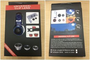 Lente de Zoom Universal 3 en 1 con Clip para Teléfono, Gran Angular y Ojo de Pez para Teléfono Móvil - Product Image 6