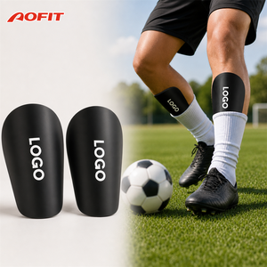 OEM portatile promozionale in fibra di carbonio stampato in plastica nera dura mini sublimazione calcio shinguard calcio <span class=keywords><strong>parastinchi</strong></span> da allenamento - Product Image 1