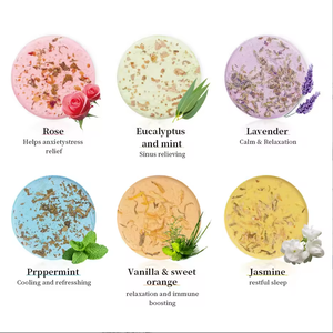 Tabletas de ducha de aceite esencial orgánico de larga duración OEM al por mayor vaporizadores de aromaterapia con fragancia personalizada para bañarse - Product Image 5
