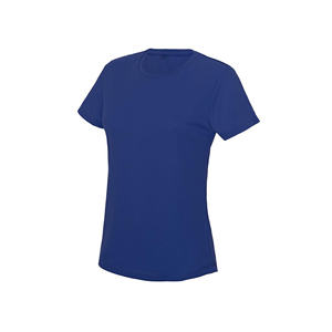 Conçu sur mesure 100% T-shirt pour femme en coton de haute qualité à col rond écologique compressé fabriqué au Bangladesh Style décontracté surdimensionné - Product Image 2