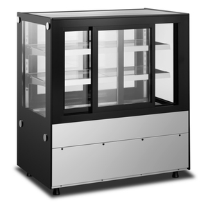 商用食品保温器展示热餐饮设备4侧玻璃加热保温器 - Product Image 1