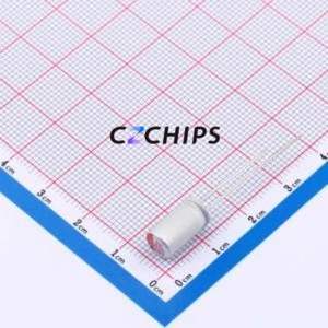 Condensador Sólido 218EC0010, Componente de Orificio Pasante (THT), D6.3xL11mm 470uF 20% 16V 3.7A100kHz - Product Image 1