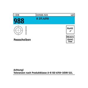 Rondelle plate DIN 988 - Product Image 1