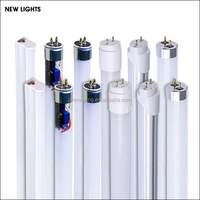 جديد أضواء 220V 18W 4FT 2FT 600 مللي متر 1200 مللي متر النهار الدافئة الأبيض T8 أنبوبة ليد ضوء مصباح