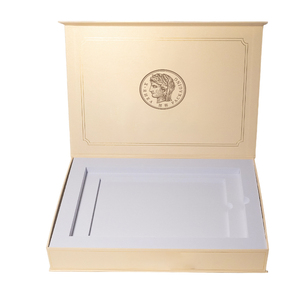 Trang trí độc đáo 20x20 vàng dập hình chữ nhật lớn đóng cửa từ Thẻ lưu trữ chèn Hộp Quà Tặng XL có nắp đậy cho quà tặng - Product Image 6