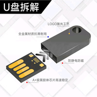 Nouvelle clé USB en métal 16 Go, clé USB audio pour voiture sur mesure avec qualité sonore sans perte, disponible en 32 Go/64 Go/128 Go