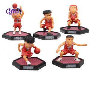 ของเล่นเรซิ่น PVC แบบกำหนดเองจากโรงงานผู้ผลิต (OEM) คุณภาพสูง แอ็คชั่นฟิกเกอร์และของเล่น ตกแต่งเค้กห้าเสือหูเป่ย ฟิกเกอร์อนิเมะ SLAM DUNK คาเอเดะ รุคาวะ - Product Image 1