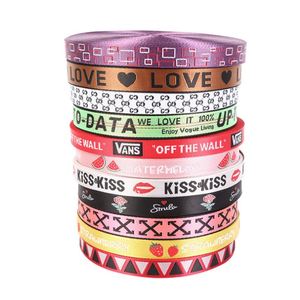 Custom Jacquard Logo Recycled Nylon Woven Webbing Band Logo Nylon Jacquard Webbing <b>Strap</b> for <b>Backpack</b> - Product Image 5