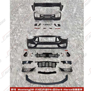 ชุดแต่งสไตล์ดาร์คฮอร์สสำหรับรถมัสแตง <span class=keywords><strong>ปี</strong></span> 2018-2023 ประกอบด้วยกันชนหน้า กันชนหลัง และไฟเดย์ไลท์ ชุดแต่งรถยนต์ - Product Image 6