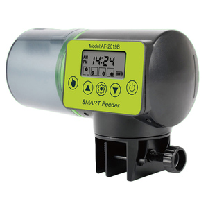 Dispenser automatico intelligente per pesci in plastica con serbatoio LCD digitale acquario Timer accessorio Desktop con confezione - Product Image 1