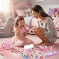 Kit de Maquillage en Plastique Non Toxique OEM/ODM pour Enfants – Jouet Cosmétique de Fête pour Filles et Garçons – Idéal Cadeau d'Anniversaire – Encourage le Jeu