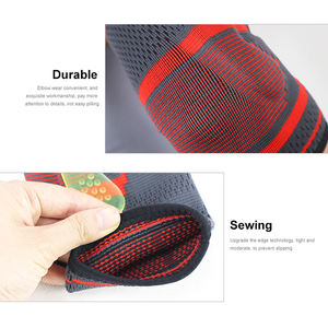 Coudière de compression pour le <span class=keywords><strong>traitement</strong></span> des douleurs au coude et au <span class=keywords><strong>genou</strong></span>, idéale pour le badminton, le tennis de table et le basketball - Product Image 3