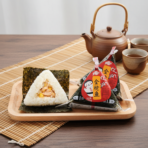 Comida callejera, Onigiri coreano de algas marinas congelado, bolas de arroz halal, comida japonesa instantánea, proveedor mayorista de Onigiri de atún con mayonesa - Product Image 1