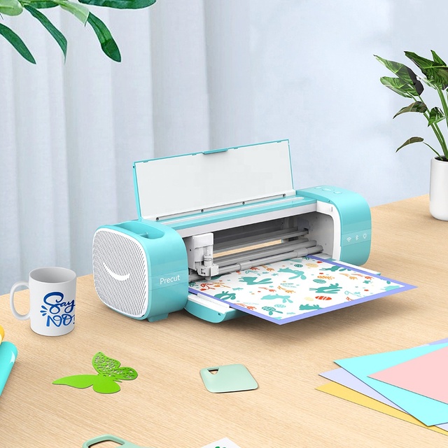 Newest Desktop Vinyl Sticker Cutting Plotter Machine With Automatic Contour Desktop Cutter Plotter