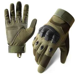 Gants de travail DFTG201 vert OD, kaki, noir, demi-doigts, doigts entiers - Product Image 5