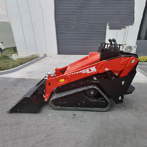 Mini Skid Steer Diesel Tipe Baru V1000 dengan Joystick Mulcher untuk Mini Skid Steer Loader - Product Image 1