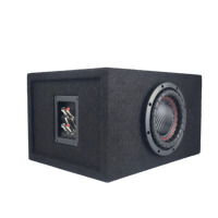Boîtier de caisson de basses audio de voiture à double bobines de 7 pouces de l'usine OEM boîtier de haut-parleur passif RMS 400W pour automobiles