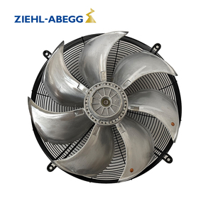 พัดลมระบายความร้อน ZIEHL-ABEGG FN050-4DK.4I.V7P1 153540 อลูมิเนียมไฟฟ้า 230/400V 50Hz 0.77kW 2.95/1.70A 1300RPM สำหรับระบบทำความเย็น AHU แบบแกน OEM - Product Image 1