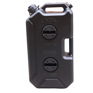 LINDA Nouvelle réservoir de carburant auxiliaire de 10 litres en HDPE, jerrycan portable noir résistant à la corrosion <span class=keywords><strong>pour</strong></span> <span class=keywords><strong>moto</strong></span>/cyclomoteur, 1,8 kg - Product Image 3