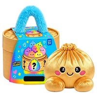 Ensemble de jouets souples en coton PP rembourrés en forme de boulette, avec panier de cuisson vapeur, pour le soulagement du stress, unisexe, à partir de 3 ans