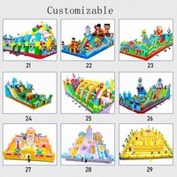 Noco Promotion Mur d'escalade gonflable géant pour adultes et enfants, Château de jeux d'extérieur 10x10m en PVC, Facile à monter