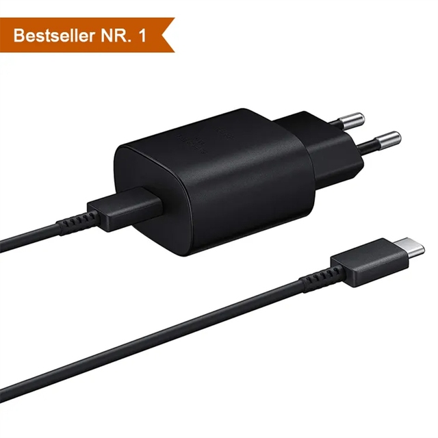 Clearance 50 OFF EU Plug Fast Charger for Samsung Chargeur Secteur Ultra Rapide 25W Snelle Oplader Cargador Tipo C