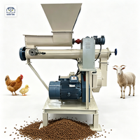 Granulateur à Anneau à Engrenages de 37 kW, Production de 2 à 4 Tonnes par Heure, Équipement Multifonctionnel pour la Fabrication de Granulés d'Aliments pour Bétail, Poulets et Volailles
