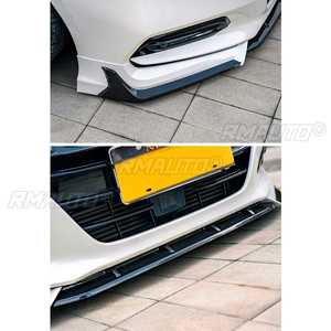 Kit de 3 piezas de alerón divisor de labio de parachoques delantero universal para Honda Accord 2018-2020 ACR - Product Image 4