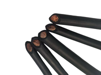 Hot Sale Gummi ummanteltes Batterie kabel 25mm ² 35mm ² 50mm ² 70mm ² 95mm ² 4/0 Schweiß kabel Kupfer Elektrokabel