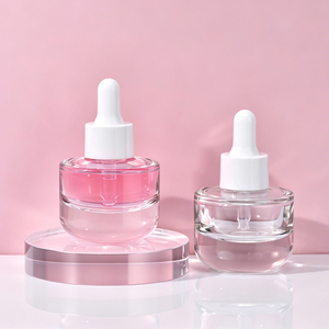 Nouvelle Arrivée Luxe 20 ml Flacon Vide en Verre à Fond Épais pour Soins de la Peau, Mini Flacon de Parfum, Flacon Compte-gouttes pour Sérum et Huile Corporelle Essentielle - Product Image 3