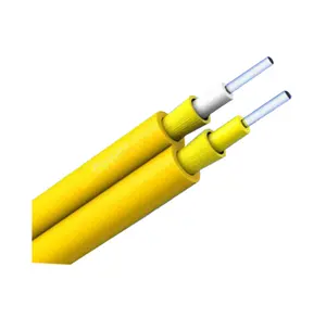 YIZHI kapalı 1 2 4 6 8 12 24 48 96 144 çekirdek sıkı tampon multimode 0M3 OM4 dağıtım Fiber optik kablo GJFJ8V/H