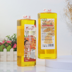 Aceite Corporal Súper Blanqueador PARA LA Cara, 1000ml, Esencia de Vitamina C de Cúrcuma, Reparación de Aceite de Zanahoria, Cosméticos PARA EL Cuidado DE LA Piel - Product Image 2