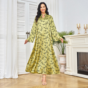 <span class=keywords><strong>Djellaba</strong></span> nouvelle robe imprimée motif diamant, vente en gros, usine de vêtements, robe arabe, robe de soirée saoudienne - Product Image 6