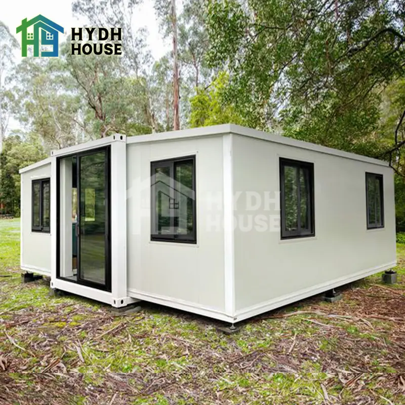 Casa prefabbricata pieghevole moderna per ufficio case modulari di lusso villa casa portatile