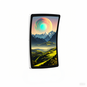 Thiết kế mới C/J/S loại cong screengaming màn hình USB nối tiếp cảm ứng 43 inch màn hình LCD với thanh ánh sáng - Product Image 2