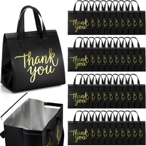 Borsa Termica Riutilizzabile Pieghevole per Asporto Cibo con Logo Personalizzato e Stampa Alfabetica all'Ingrosso - Product Image 1