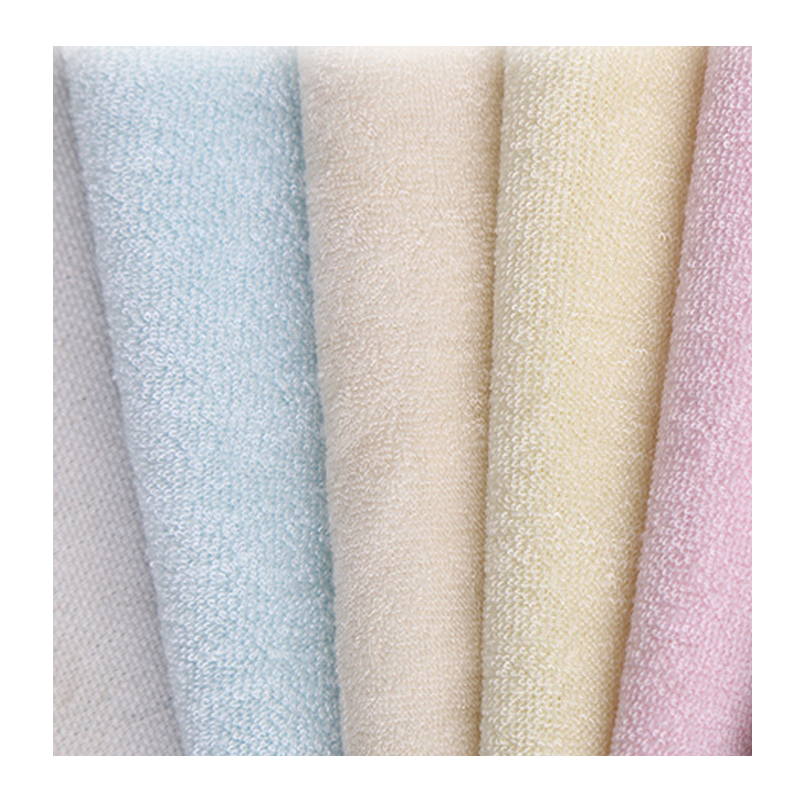 hot sale terry towelling fabric 90% bamboo 10% poly