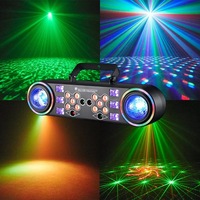 Luz LED 7 en 1 para escenario y fiestas, 100W, bola mágica, láser, luz estroboscópica con trípode y bolsa de transporte para bodas, bares, clubes, fiestas y espectáculos