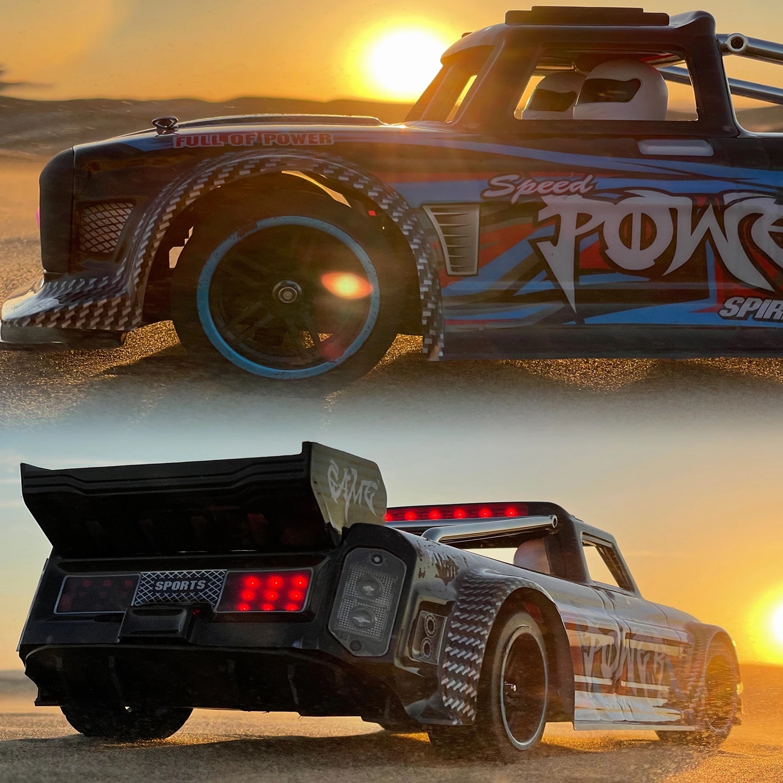 ✨michi✨ Amazon.com: GoolRC WLtoys 104072 Brushless RC Drift Car, 1