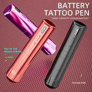 Machine à tatouer numérique sans fil professionnelle 1500 mAh, stylo rotatif sans fil pour traçage et ombrage, durable, pour studio, OEM - Product Image 2