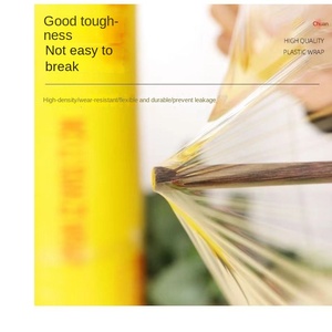 غلاف بلاستيكي كبير من الدرجة التجارية ، غلاف بلاستيكي ناعم من كلوريد البولي فينيل للمطبخ المنزلي ، غلاف طعام طازج للثلاجة ، استخدام سكر الفاكهة بالجملة - Product Image 3