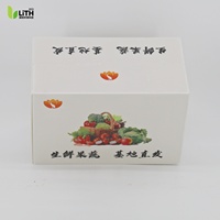 Caisses à légumes en plastique ondulé de qualité alimentaire, empilables et pliables, recyclables, pour tomates, asperges, raisins, brocoli, bacs d'emballage