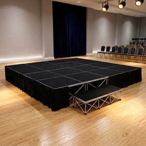 เวทีไม้อัดขนาด 30 มม. พร้อมกล่องใส่แบบพกพา ติดตั้งง่าย ลดราคา - Product Image 1