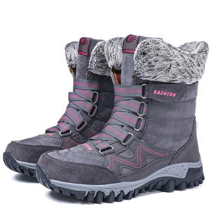 NUEVAS <span class=keywords><strong>Botas</strong></span> <span class=keywords><strong>de</strong></span> Nieve Casuales para Hombre y <span class=keywords><strong>Mujer</strong></span> KJ 2027, <span class=keywords><strong>Botas</strong></span> <span class=keywords><strong>de</strong></span> Piel <span class=keywords><strong>de</strong></span> Oveja Impermeables, Zapatillas <span class=keywords><strong>de</strong></span> Tobillo con Logotipo Personalizado, Estilo Occidental <span class=keywords><strong>de</strong></span> Caña Alta para Exteriores - Product Image 6
