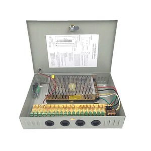 Caja de alimentación de 18 canales, 220V a 12V 20A, con terminal de tornillo y refrigeración natural para tiras LED - Product Image 2