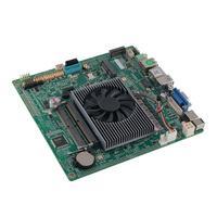 Industrielles Mainboard Mini ITX 170x170mm mit Dual-LAN-PCIe-Steckplatz 6 COM-Anschlüsse DDR4 Embedded Motherboard mit mehreren Displays