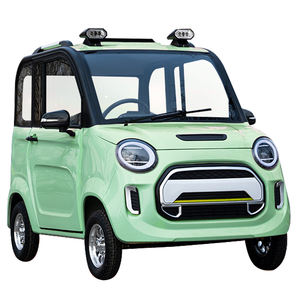 Mini SUV Eléctrico de Cuatro Ruedas, Ligero, Tracción Trasera, Asientos de Cuero, Techo Metálico, Cámara, Económico para Adultos - Product Image 1